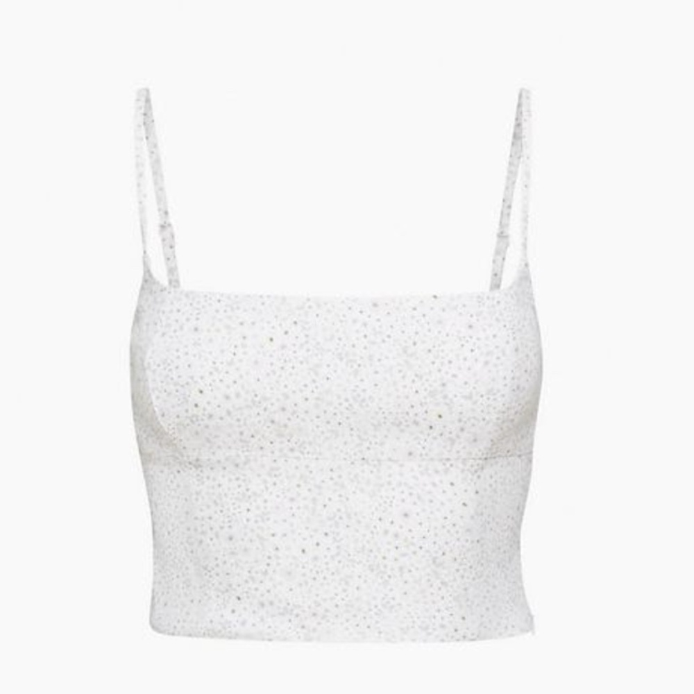 Wilfred BASEL BUSTIER XS in WHITE/LIGHT BIRCH